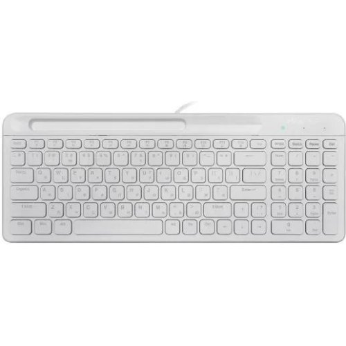Клавіатура дротова Maxxter KB-01W-UA, White