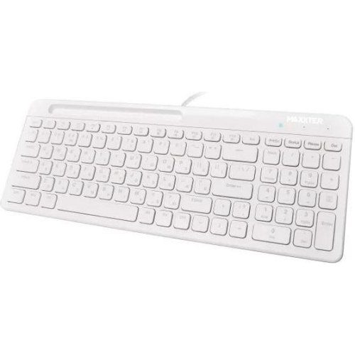 Клавіатура дротова Maxxter KB-01W-UA, White