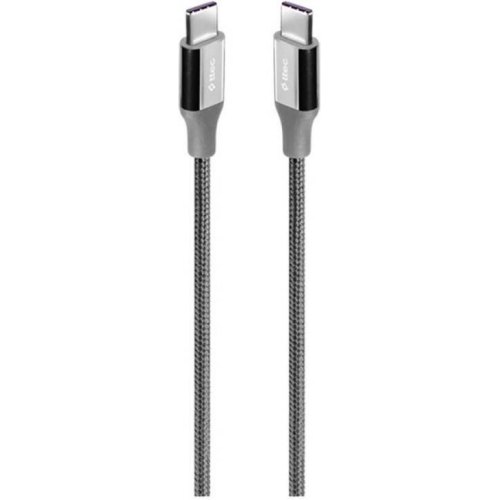 Кабель Ttec AlumiCable, USB Type-C to USB Type-C, 2м, Dark-Gray (2DK51UG)