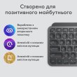 Клавіатура бездротова Logitech MX Keys Mini Wireless Illuminated, Graphite (920-010498)