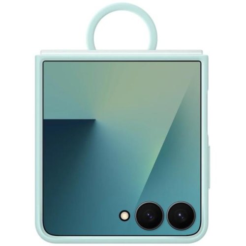 Чохол Samsung F766 (Flip 7) EF-PF766TMEGUA Ring Case, Mint