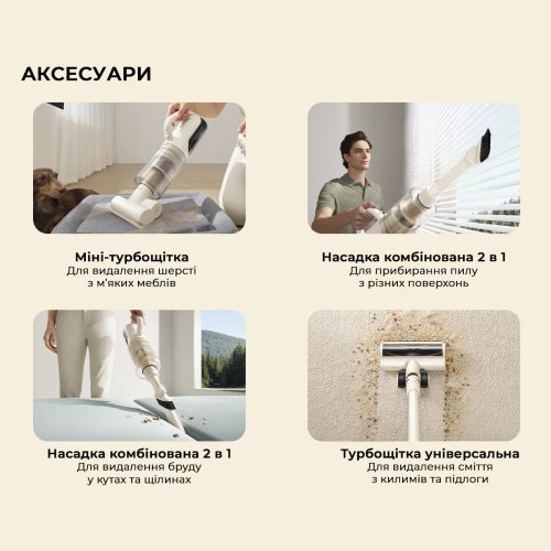 Пилосос акумуляторний, миючий Mova K30 Mix (HMV24A)