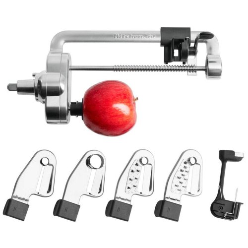 Насадка-спіралайзер KitchenAid, 4 ножі, металічна (5KSM1APC)