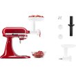 Насадка-м'ясорубка KitchenAid, пластикова, біла (5KSMFGA)