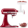 Насадка-м'ясорубка KitchenAid, пластикова, біла (5KSMFGA)