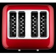 Тостер KitchenAid Artisan, на 4 тости, карамельне яблуко (5KMT4205ECA)
