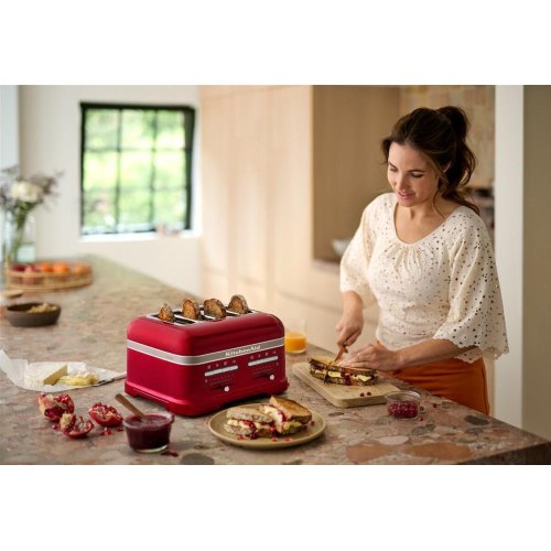 Тостер KitchenAid Artisan, на 4 тости, карамельне яблуко (5KMT4205ECA)