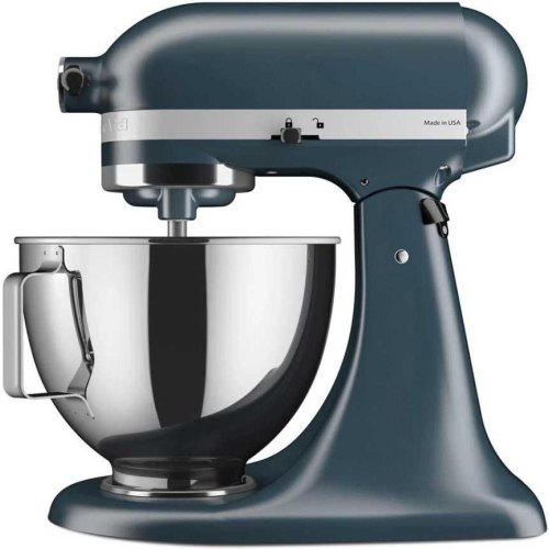 Кухонна машина KitchenAid, 4.3л, з відкидним блоком, блакитна сталь  (5KSM95PSEBS)