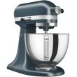Кухонна машина KitchenAid, 4.3л, з відкидним блоком, блакитна сталь  (5KSM95PSEBS)