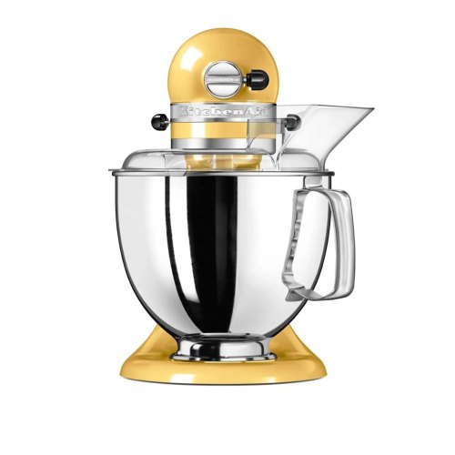 Кухонна машина KitchenAid Artisan, 4.8л, з відкидним блоком, жовта (5KSM175PSEMY)