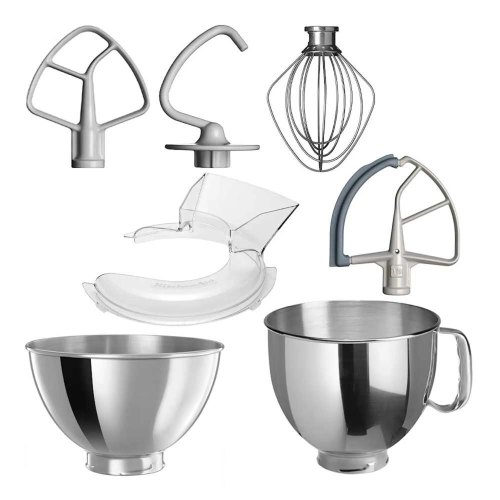 Кухонна машина KitchenAid Artisan, 4.8л, з відкидним блоком, жовта (5KSM175PSEMY)