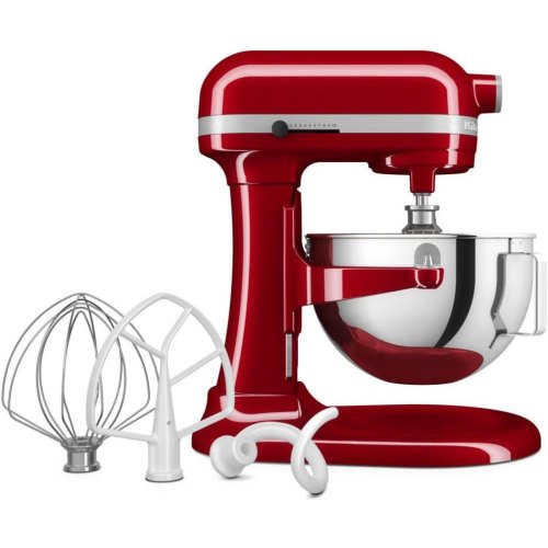 Кухонна машина KitchenAid Heavy Duty, 5.2л, з підйомною чашею, червона (5KSM55SXXEER)