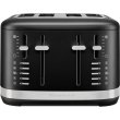 Тостер KitchenAid, на 4 тости, матовий чорний (5KMT4109EBM)