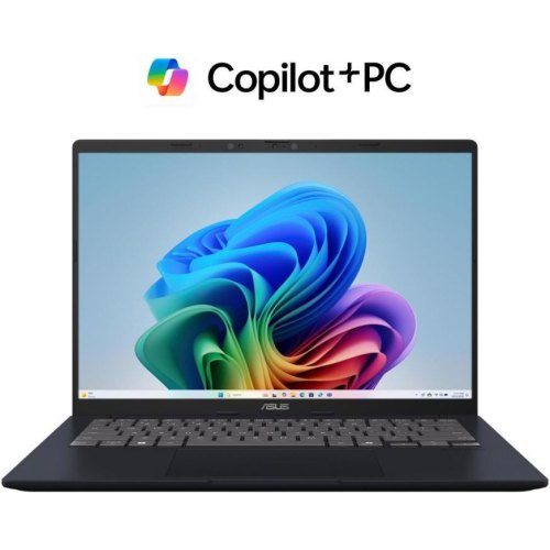 Ноутбук ASUS Vivobook 14 X1407QA-LY034W 14 WUXGA IPS, Snapdragon X1 26 100, 16GB, F512GB, UMA, Win11, Блакитний (90NB1601-M00440)