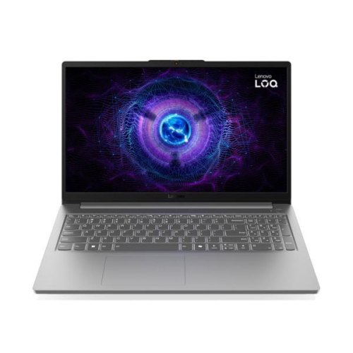 Ноутбук Lenovo 15.6FM/i5-12450HX/16/512/RTX 3050 6GB/DOS/ BL/Luna grey LOQ 15IAX9E (83LK00CFRA)