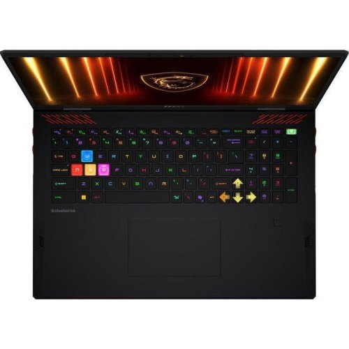Ноутбук MSI 18_4KI/R9-9955HX3D/32/1TB SSD/RTX 5090 24G B/W11H/BL P-Key RGB/CoreBlack Raider A18 HX A9WJG-208UA (9S7-182L72-208)
