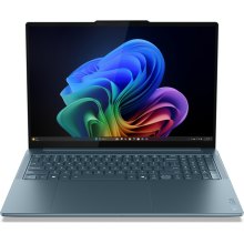 Ноутбук Lenovo 16T_3.2K_OLED/U9-285H/64/2x 1TB SSD/RTX 50 70 8GB/W11P/BL/Tidal teal Yoga Pro 9 16IAH10 (83L0005CRA)
