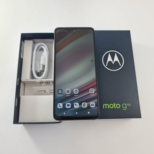 Смартфон MOTOROLA Moto G60 128 GB Moonless Black USED **