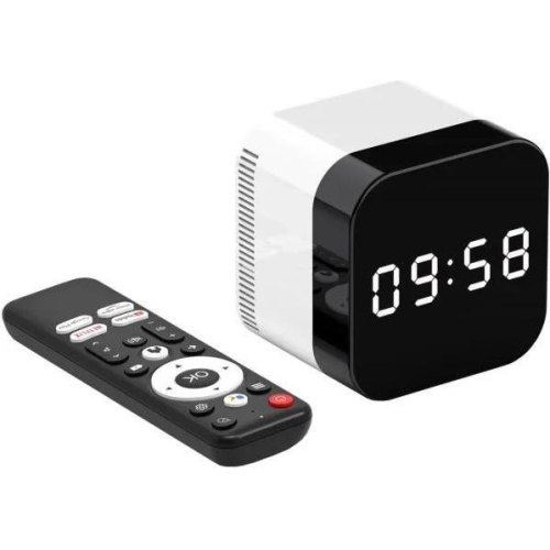 TV Медіаплеєр H96 MAX H728 2/16Gb/ Allwinner H728/ Android 14/ WiFi 2.4G+5G/BT 5.1/ годинник