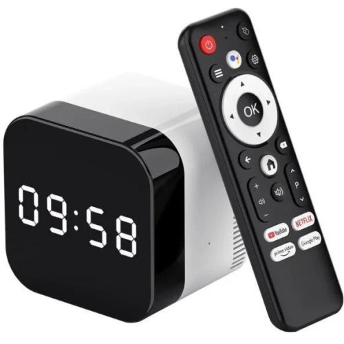 TV Медіаплеєр H96 MAX H728 2/16Gb/ Allwinner H728/ Android 14/ WiFi 2.4G+5G/BT 5.1/ годинник