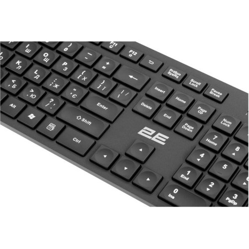 Комплект (клавіатура, миша) бездротовий 2E MK420, Black (2E-MK420WB_UA)