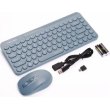Комплект (клавіатура, миша) бездротовий A4Tech FG3200 Air2, Blue