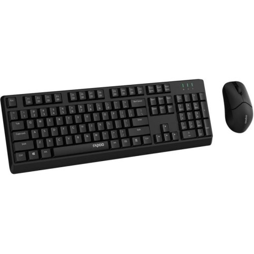 Комплект (клавіатура, миша) бездротовий Rapoo X1500 Wireless, Black
