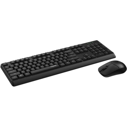 Комплект (клавіатура, миша) бездротовий Rapoo X1500 Wireless, Black