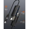 Концентратор Cabletime USB Type-C/USB Type-A to 4xUSB 3.0 Type-A, 5Gbps, 0.15м (CB05B)
