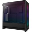 Корпус NZXT H5 Flow RGB, Midi-Tower, без блоку живлення, Black (CC-H52FB-R1)