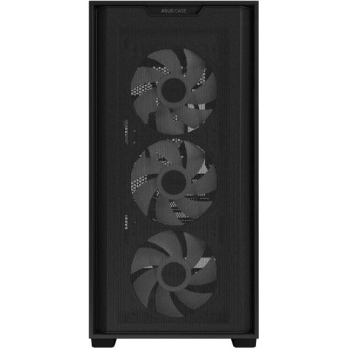 Корпус Asus A21 Plus, Mini-Tower, без блоку живлення, Tempered Glass, Black (90DC00H0-B19010)