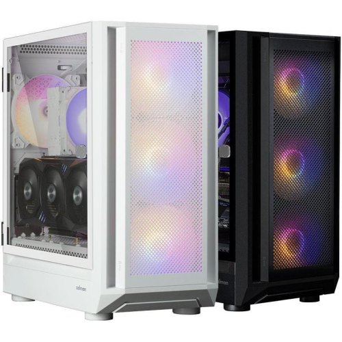 Корпус Zalman I6, Midi-Tower, без блоку живлення, White