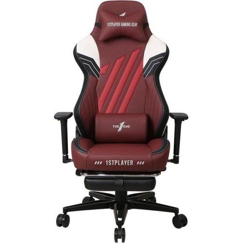 Крісло геймерське 1stPlayer Duke, Black/White/Red