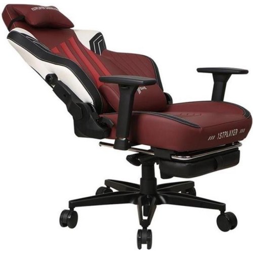 Крісло геймерське 1stPlayer Duke, Black/White/Red