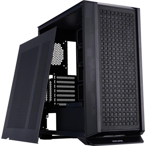 Корпус 1stPlayer PS8MX-BK, Midi-Tower, без блоку живлення, Black