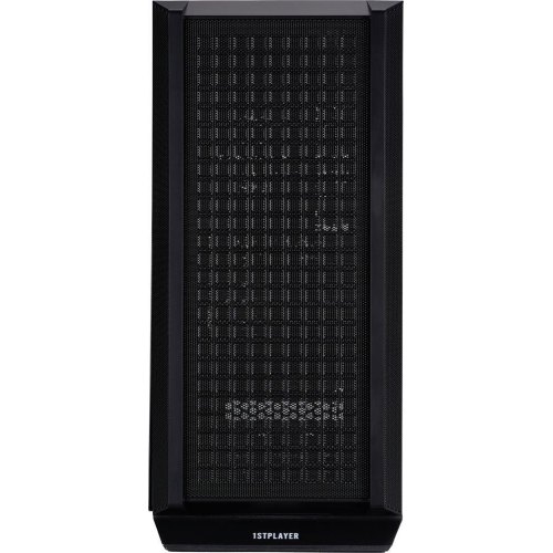 Корпус 1stPlayer PS8MX-BK, Midi-Tower, без блоку живлення, Black