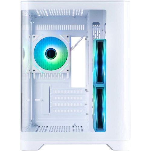 Корпус 1stPlayer UV6-WH-2FC7R-W-1FC7-W, Midi-Tower, без блоку живлення, White