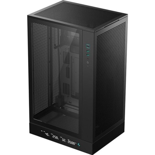 Корпус DeepCool CH270 Digital, Mini-Tower, без блоку живлення, Black (R-CH270-BKNDM0-G-1)