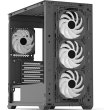 Корпус AeroCool D301A-G-BK-v2, Mini-Tower, без блоку живлення, Black (ACCS-DS03043.11)