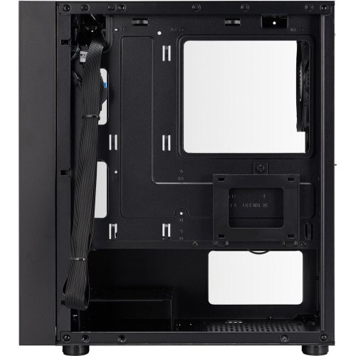 Корпус 1stPlayer B5-M-BK-3F, Midi-Tower, без блоку живлення, Black