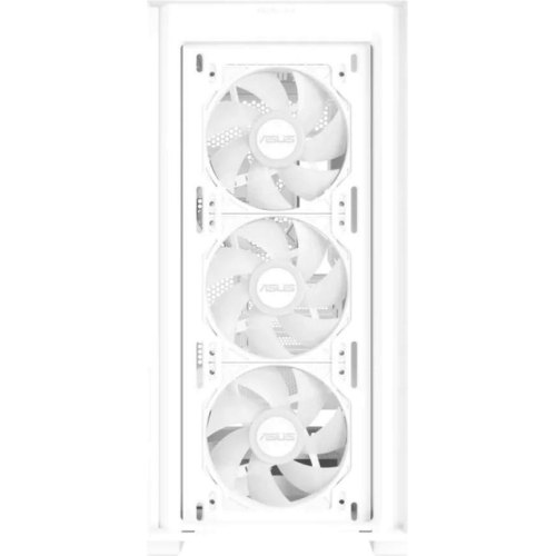 Корпус Asus A21 Plus, Mini-Tower, без блоку живлення, Tempered Glass, White (90DC00H3-B19010)