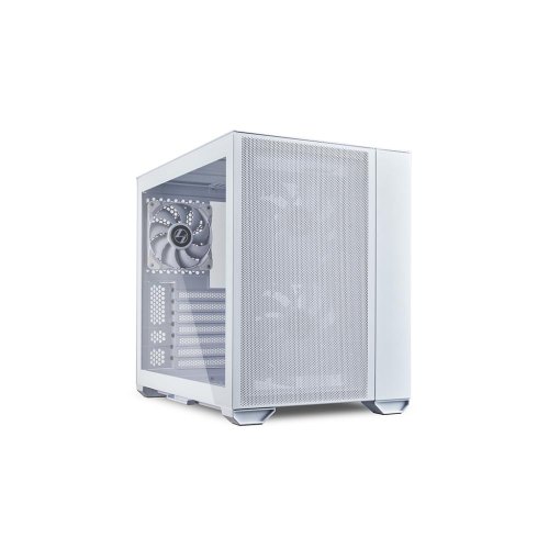 Корпус Lian Li PC-O11 Dynamic Air Mini, Mini-Tower, без блоку живлення, White (G99.O11AMW.00)