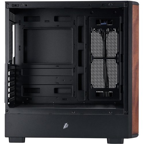 Корпус 1stPlayer WD5, Midi-Tower, без блоку живлення, Black