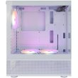 Корпус 1stPlayer Mi7-A-WH-2F7R-W-1F7-W, Midi-Tower, без блоку живлення, White