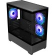 Корпус Prologix Axon GM-03AB Glass, Midi-Tower, без блоку живлення, Black