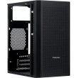 Корпус Prologix E110, Mini-Tower, без блоку живлення, Black