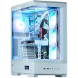 Корпус Zalman P50 DS, Midi-Tower, без блоку живлення, White