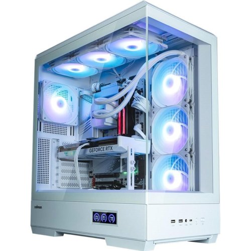 Корпус Zalman P50 DS, Midi-Tower, без блоку живлення, White