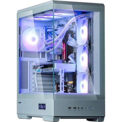Корпус Zalman P50 DS, Midi-Tower, без блоку живлення, White