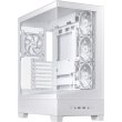 Корпус Asus A31 Plus, Midi-Tower, без блоку живлення, Tempered Glass, White (90DC00R3-B19000)